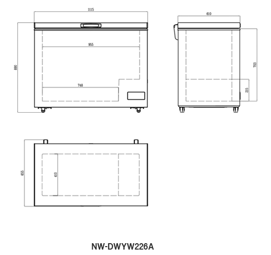 scientific deep chest freezer